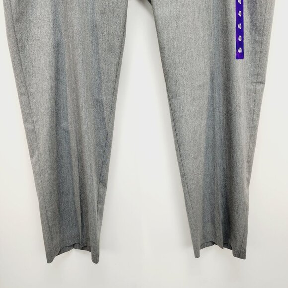 Haggar Dress pants Mens Straight Fit Premium No Iron Size 40x30 Htr Grey - Picture 11 of 14